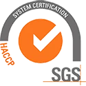 Certificate for HACCP (Food Hygiene Management Systems)