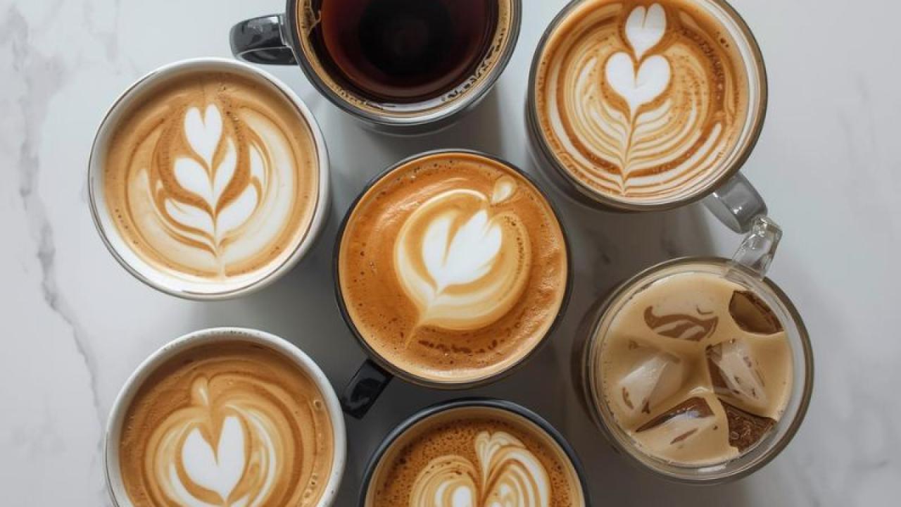 طرز تهیه انواع نوشیدنی با قهوه