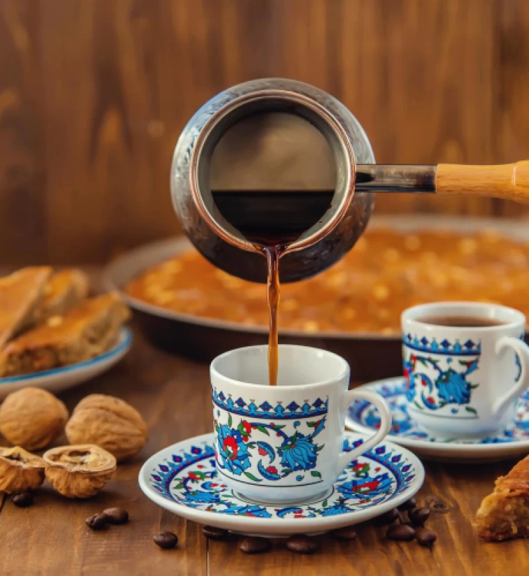 Turkish Coffee: Preparation, B