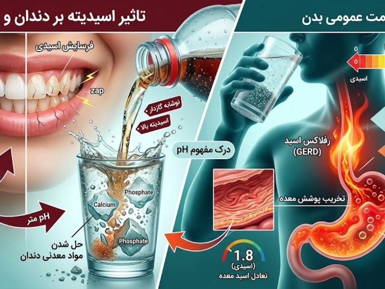 اسیدیته نوشیدنی‌ها چیست و چگون