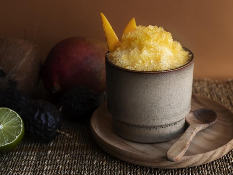 Melon Slush and Melon Granita: