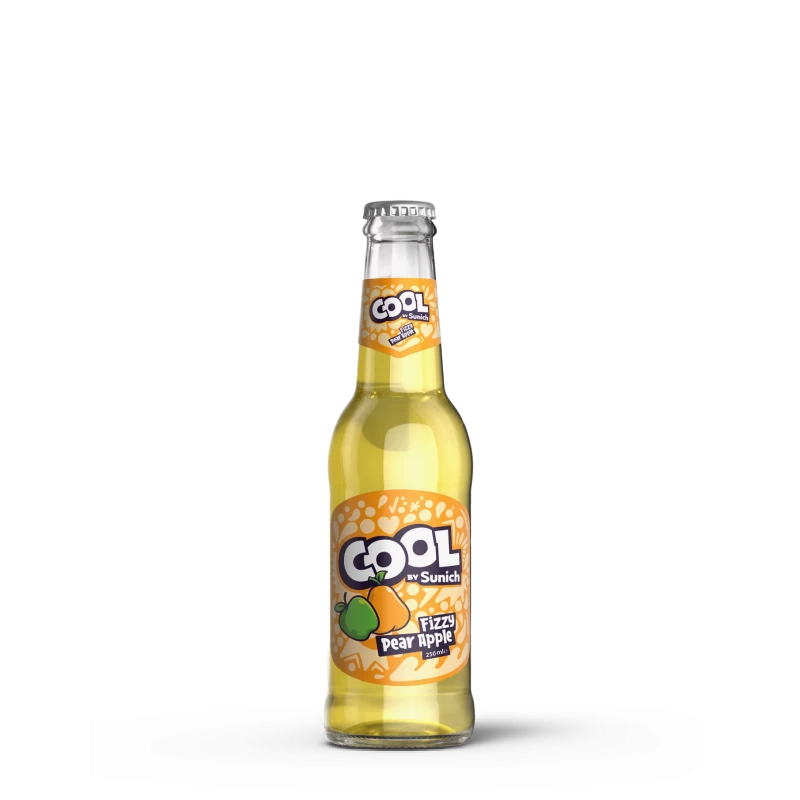 Apple Pear Carbonated Drink Glass