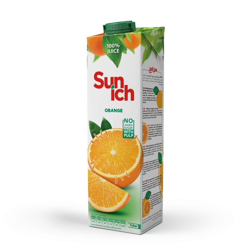 Orange Juice with pulp, no added sugar