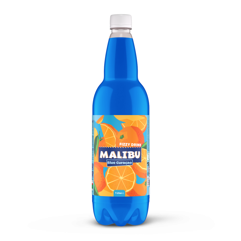 Blue Curacao Carbonated Drink
