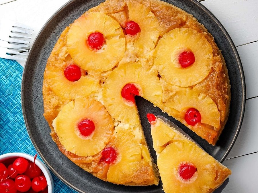 طرز تهیه کیک آناناسی